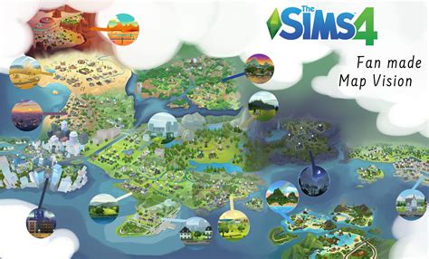 Sims 4 World Map Replacement Topographic Map Of Usa With States