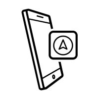 The description of compass app. Mobile Compass App Icons - Download Free Vector Icons ...