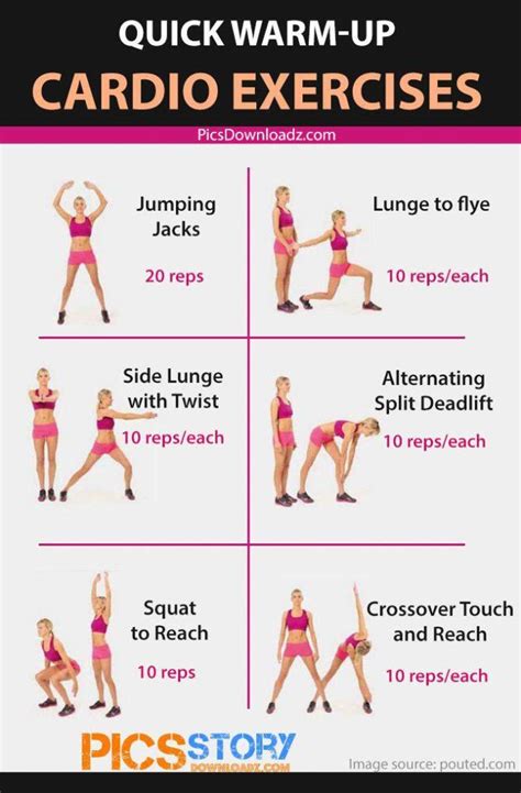 Quick Cardio Warm Up Workouts Before Full Body Workout To Minutes