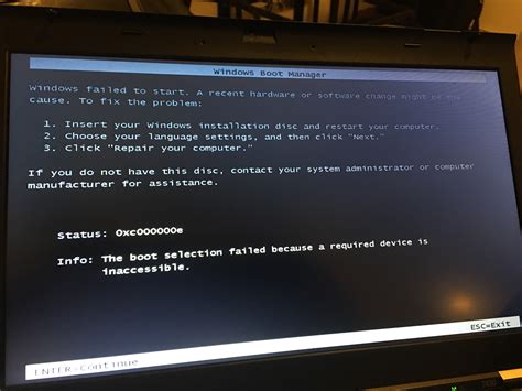My T Is Stuck On Windows Boot Manager Screen When I Hit Enter Its Hot