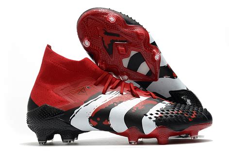 Adidas predator mutator 20.1 black out soccer cleats size 8 fg men's only. New adidas Predator Mutator 20.1 red, white and black ...