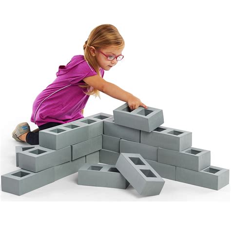 Foam Construction Cinder Blocks | Becker's School Supplies