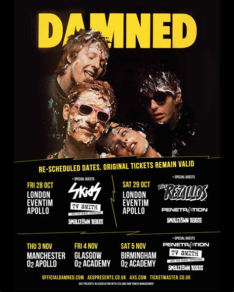 The Damned Announce A Night Of A Thousand Vampires Preview Screening