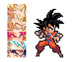 Shotos usually have a horizontal fireball, an invulnerable reversal, and a forward moving special move. Search - The Spriters Resource