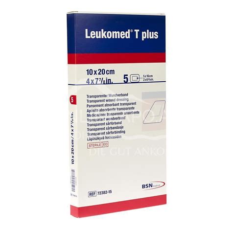 Leukomed ® T Plus Transparenter Wundverband Mit Wundauflage 10 X 20 Cm