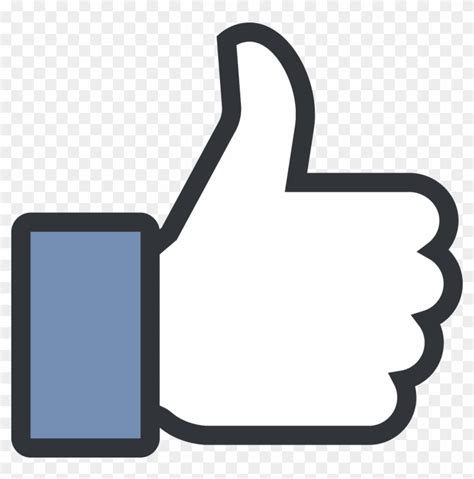 Facebook Thumbs Up Icon Png Thumbs Up Facebook Clipart 58587 Pikpng
