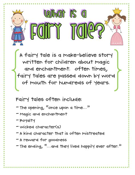 Fairy Tale Story Writing Ideas Best Design Idea