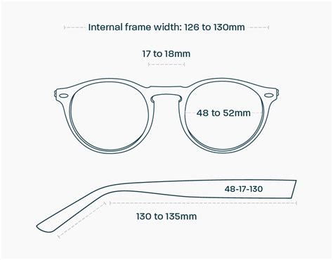 frame size guide how to choose your frames glasses direct