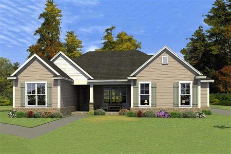 Traditional Style House Plan 3 Beds 2 Baths 1798 Sqft Plan 63 410