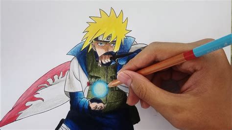 Drawing Minato Namikaze Naruto Youtube