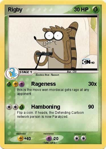 Pokémon Rigby 562 562 Rageness My Pokemon Card