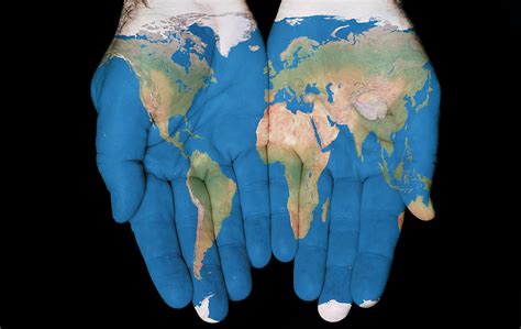 World In Our Hands Photograph By Jim Vallee