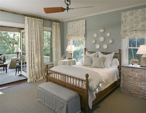 Southern Bedroom In Light Blue Interiors By Color