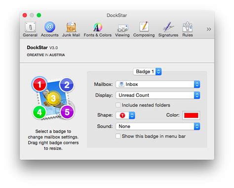 Dockstar 40 Add 5 New Mail Icons To Mailapp