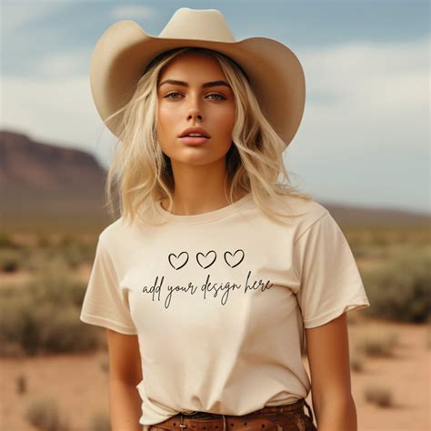 t shirt mockup bundle 50 cowgirl mockups model mockups etsy