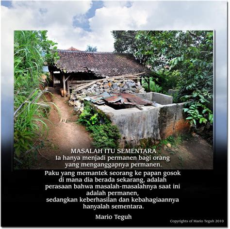 Senja perlahan satu dua pertemuan merencana waktu luang mengkomparasi destinasi sementara itu… ada yang bahkan untuk menetap saja tidak kuasa. Website SPP: Mario Teguh Golden Moment - MASALAH ITU SEMENTARA