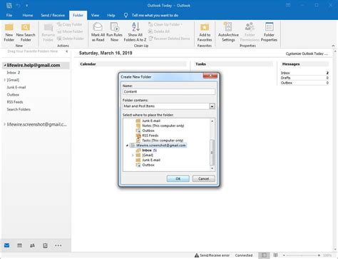 How Do I Create Folders In Microsoft Outlook Design Talk