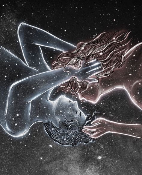 Twin Flame Drawing Selene Universe Cari Mcarthur