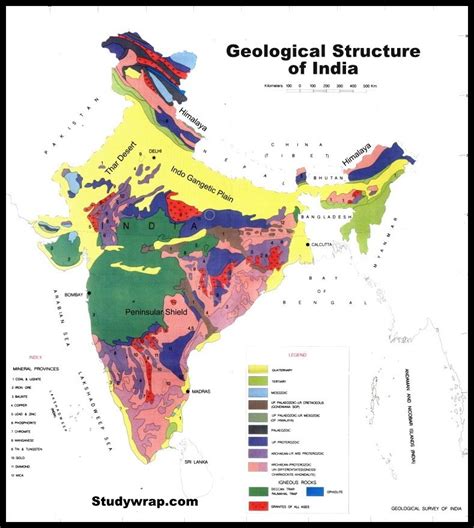 The Geological Structure Of India Rock System Study Wrap