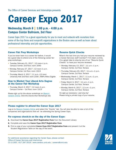 Career Expo 2017 Flyerpage1 14nrb2y College Of Management