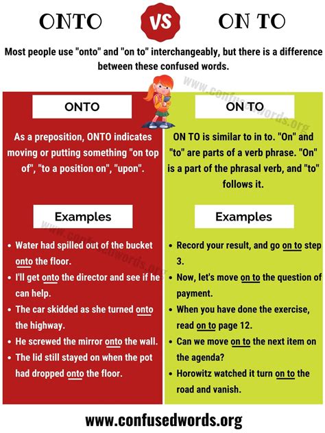 Onto Vs On To How To Use Onto Or On To In English Confused Words