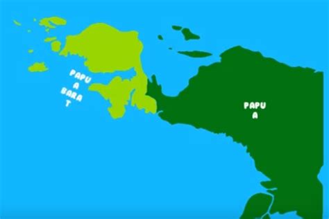 Kondisi Geografis Dan Bentang Alam Pulau Papua Berdasarkan Peta