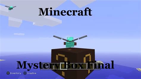 Minecraft Mystery Box Final Youtube