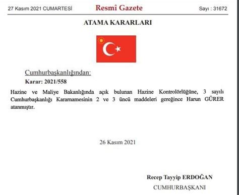 Erdoğan dan Hazine Bakanlığı na gece yarısı atama