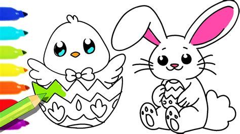Simple Cute Easter Bunny Drawing How To Draw An Easter Bunny Really