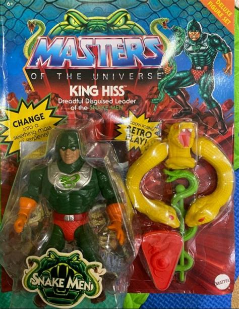 King Hiss Motu Origins He Man Masters Universo De Segunda Mano Por 35