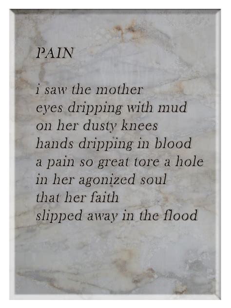 Pain Poems