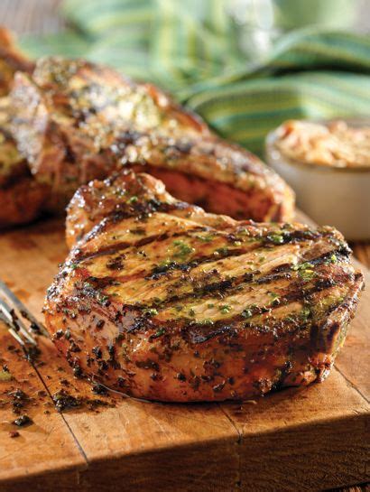 A pork chop easily moves from moist and juicy to dry as leather if it is overcooked or grilled improperly. Greek Marinated Pork Chops with Lemon & Oregano | Marinated pork chops, Pork chop recipes ...