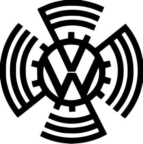 Volkswagen Logo 1937 Ancien Stickers