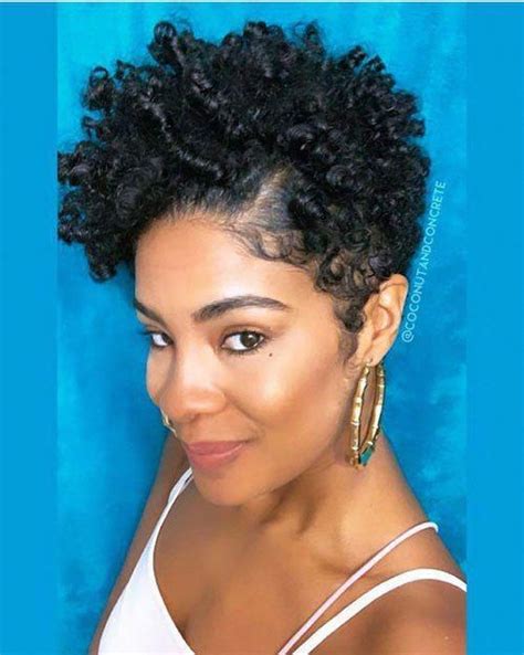 Best Natural Hairstyles For Short Hair For Women The Undercut Naturalhair Tapered Natural
