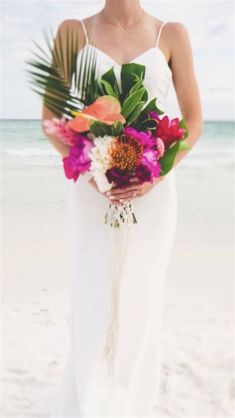 Tropical Beach Wedding Bouquet Beach Wedding Bouquets Tropical Beach