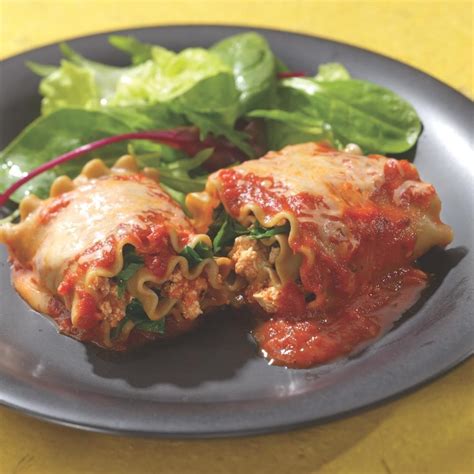 Lasagna Rolls Recipe Eatingwell