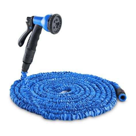 This store is currently not accepting online orders. Flex 30 flexible garden hose with 8 functions 30m blue