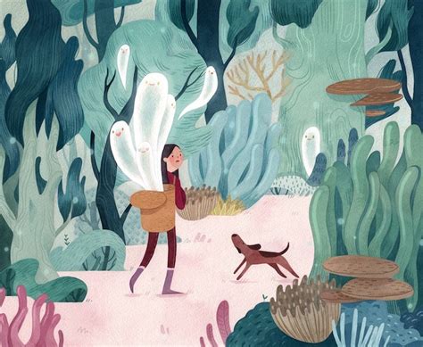 Storybook Illustrations Of Adventures Through Colorful Fantasy Lands