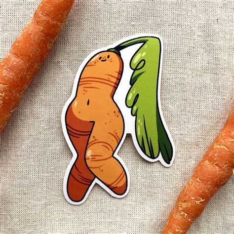 Sexy Carrot Sticker — Kasey Golden