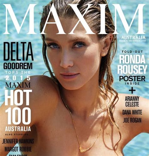 Delta Goes For PHWOAR In Racy New Maxim Cover B T