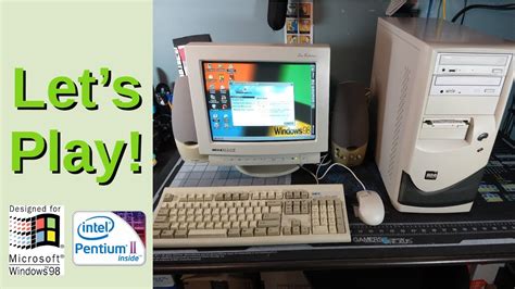 Pentium Ii Windows 98 Pc Part 3 Lets Play Youtube