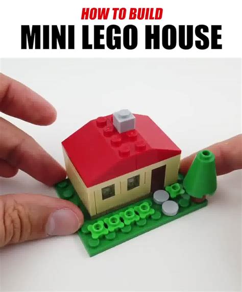 How To Build Mini Lego House By Tiago Catarino Bitly