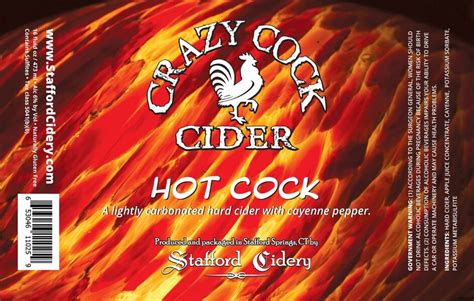 Crazy Cock Cider Hot Cock From Crazy Cock Cider Vinoshipper