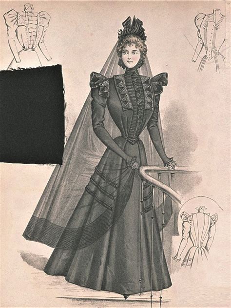 Le Costume Moderne 1897 Victorian Fashion Women Historical Fashion