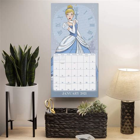 disney princess  monthly wall calendar  youloveitcom