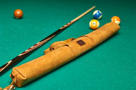 Personalized Pool Cue Case Leather Snooker Cue Case Billiard Etsy