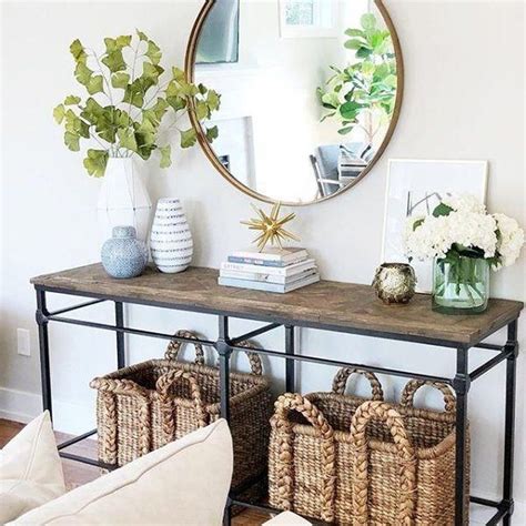 35 Stylish Console Table Design Ideas You Must Have Pimphomee