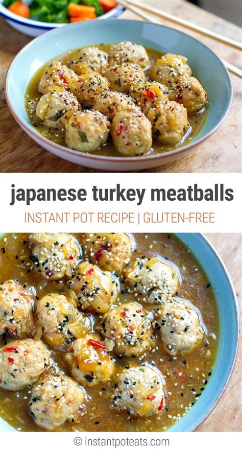 Instant pot turkey chili is a protein packed, healthy chili. Instant Pot Turkey Meatballs With Japanese Gravy - Instant ...