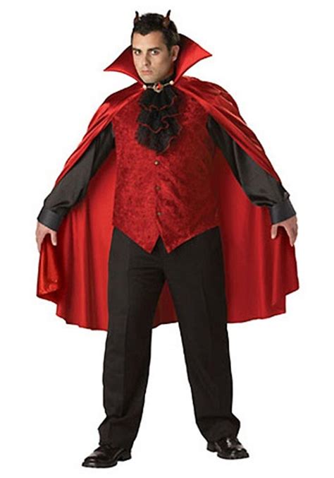 Mens Plus Size Devil Costume
