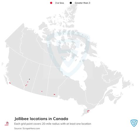 List Of All Jollibee Restaurant Locations In Canada Scrapehero Data Store